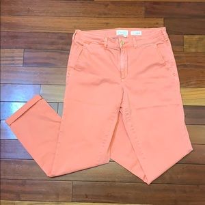 Anthropologie Relaxed Fit Chino Pants
